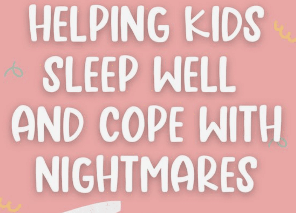 how to help kids with nightmares